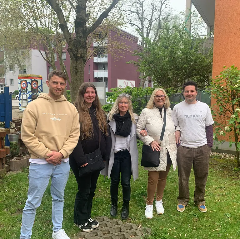 Bild der Mitarbeitervertretung: Thomas Kindel, Katerina Katsatou, Christine Görms, Anna Hönig, Anja Nießen
