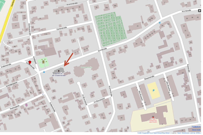 Lageplan Altstadtkirche