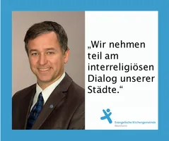 Wir nehmen teil am interreligiösen Dialog unserer Städte